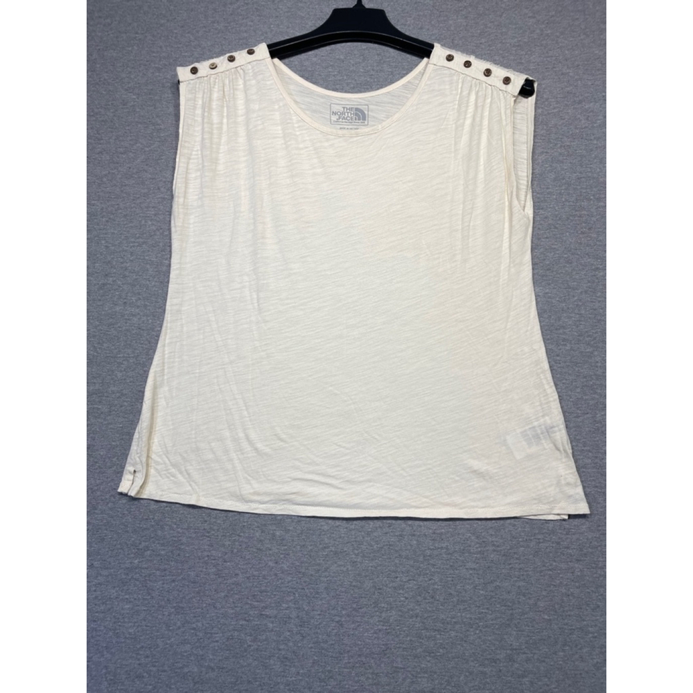 Women's The North Face Cream T-Shirt Size M